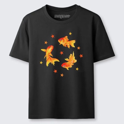 Magmoo Goldfish Trio T-shirt