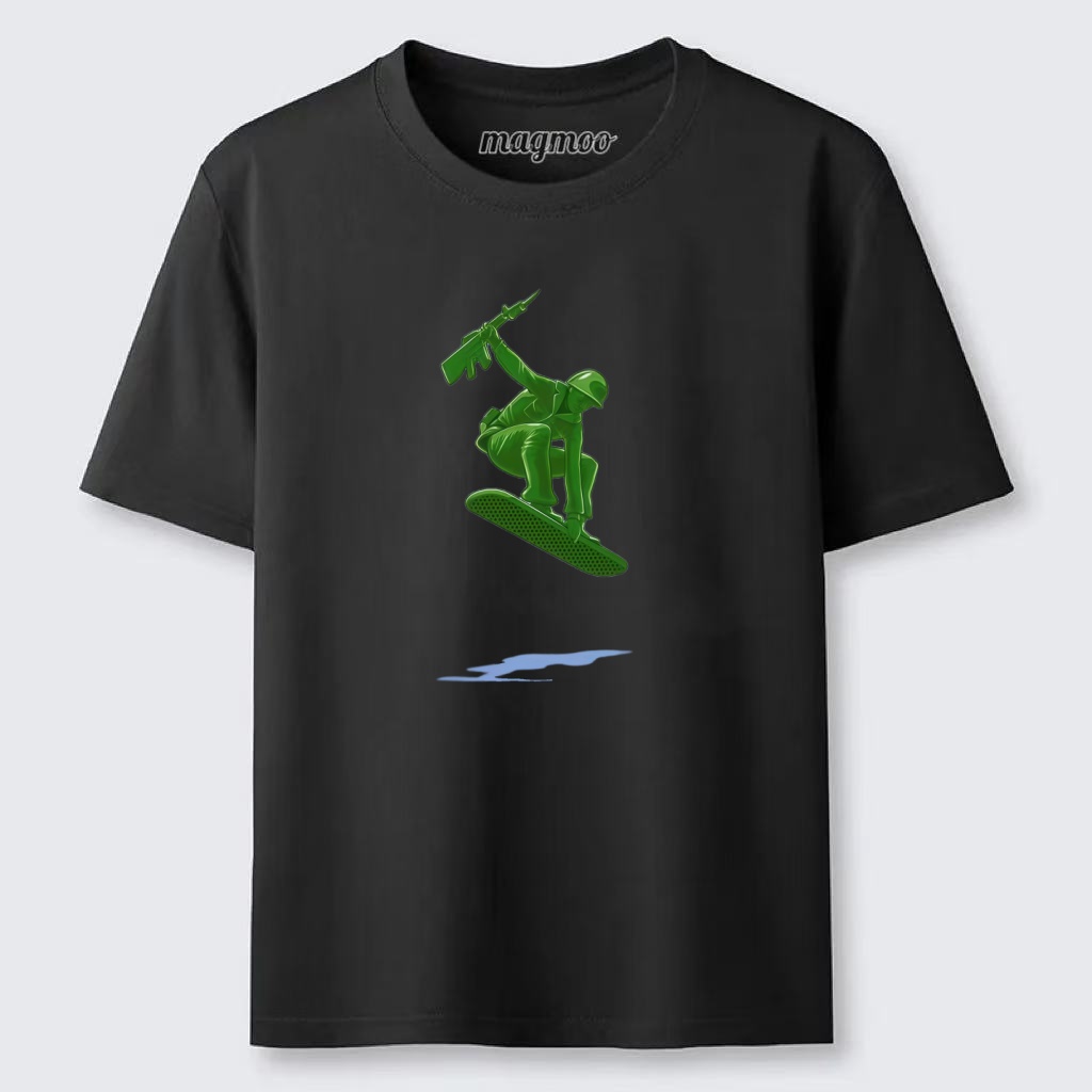 Magmoo Skate Army Man T-shirt
