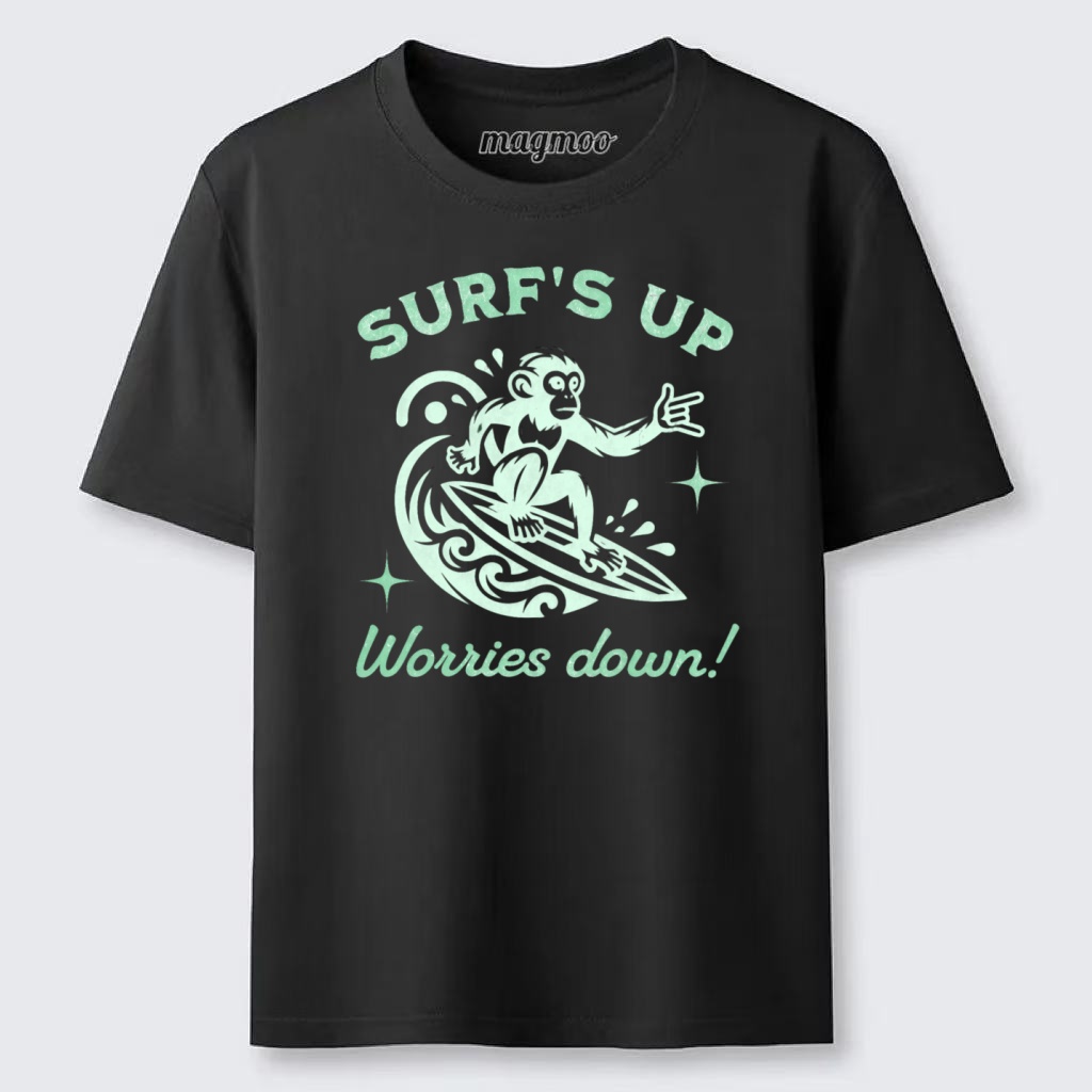 Magmoo Surfing Monkey T-shirt