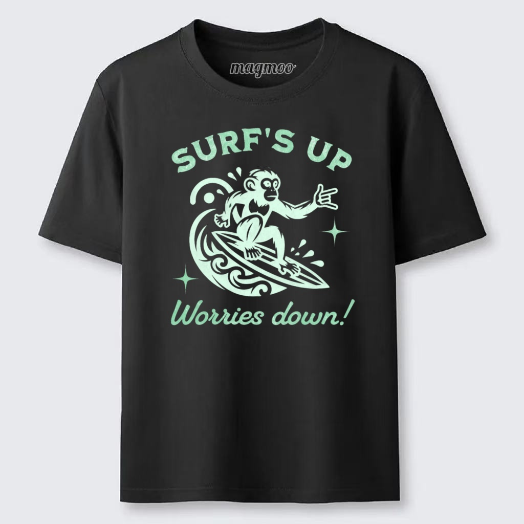 Magmoo Surfing Monkey T-shirt
