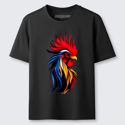 Magmoo Colorful Rooster T-shirt