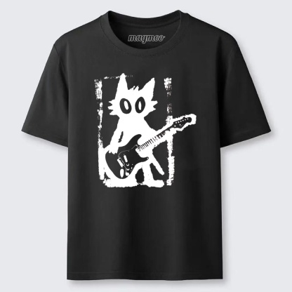 Magmoo Rock Star Cat Classic T-shirt