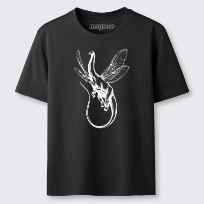 Magmoo Fairy Dinosaur Line Classic T-shirt