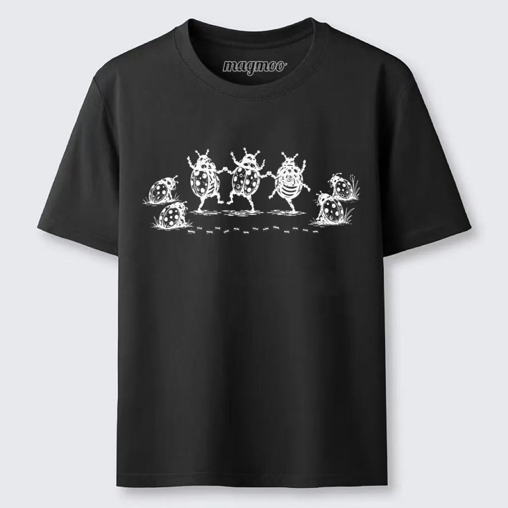 Magmoo Funny Dancing Ladybugs Classic T-shirt