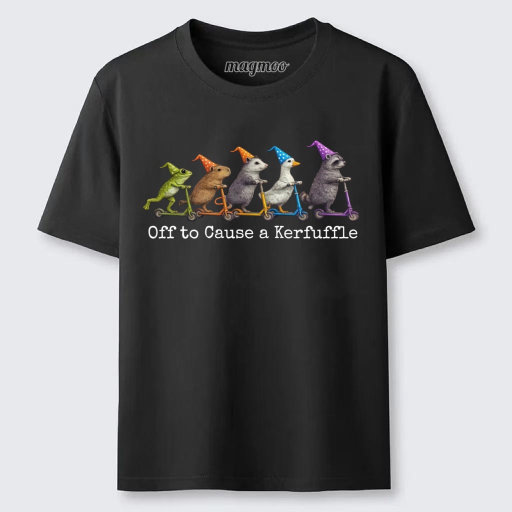 Magmoo Off To Cause A Kerfuffle Frog Classic T-shirt