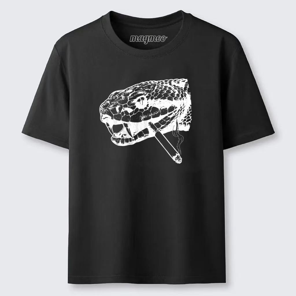 Magmoo Snake Smoke Vintage 90s Classic T-shirt
