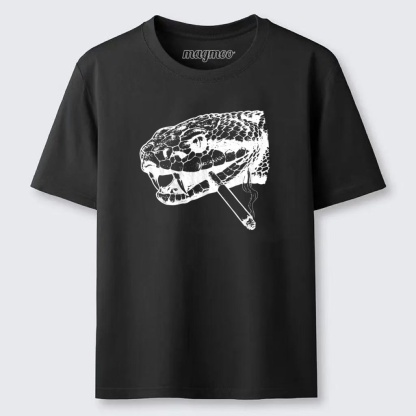 Magmoo Snake Smoke Vintage 90s Classic T-shirt