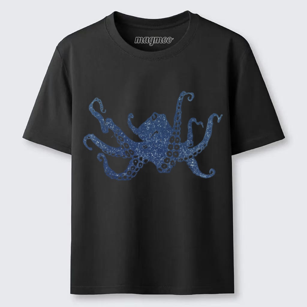 Magmoo Indigo Octopus T-shirt