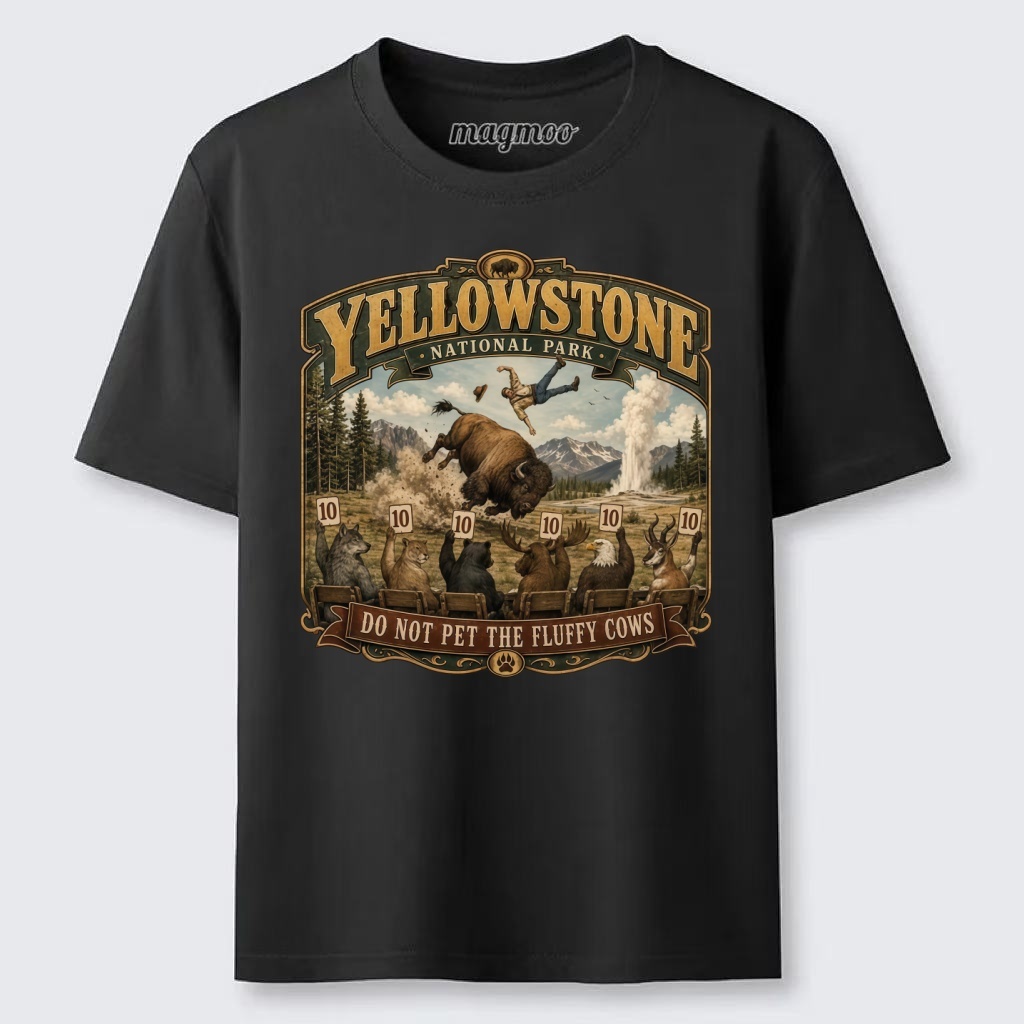 Magmoo Do Not Pet The Fluffy Cows Classic T-shirt