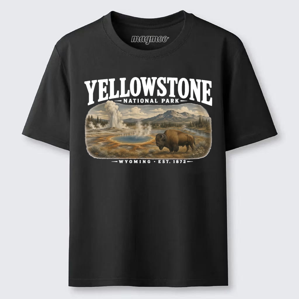 Magmoo Yellowstone National Park Classic T-shirt