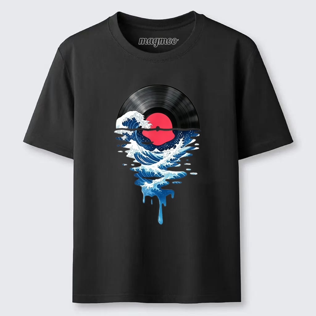 Magmoo Vinyl Records And Waves Classic T-shirt