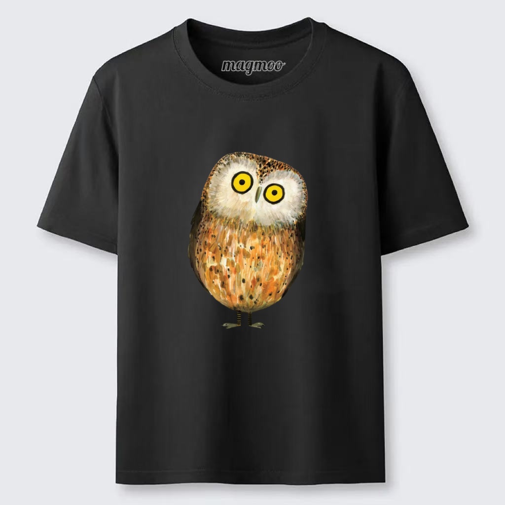 Magmoo Round Owl T-shirt