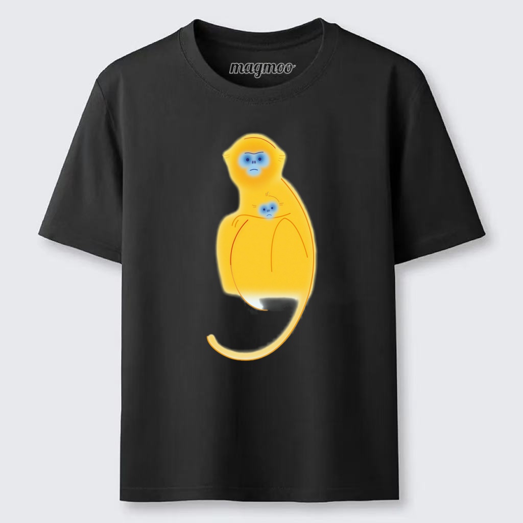 Magmoo Golden Mother Baby Monkey Classic T-shirt