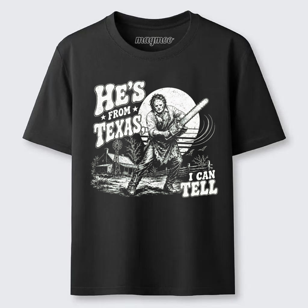 Magmoo He's From Texas I Can Tell Classic T-shirt
