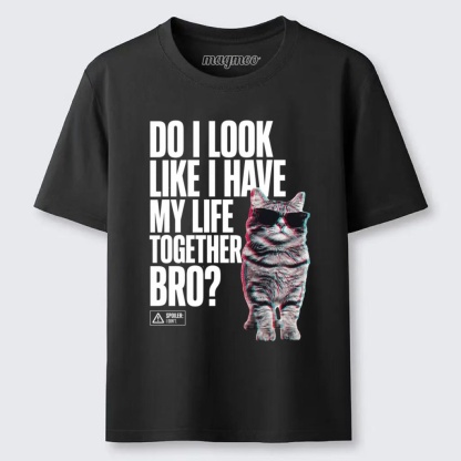 Magmoo Sarcastic Cool Cat Meme Classic T-shirt