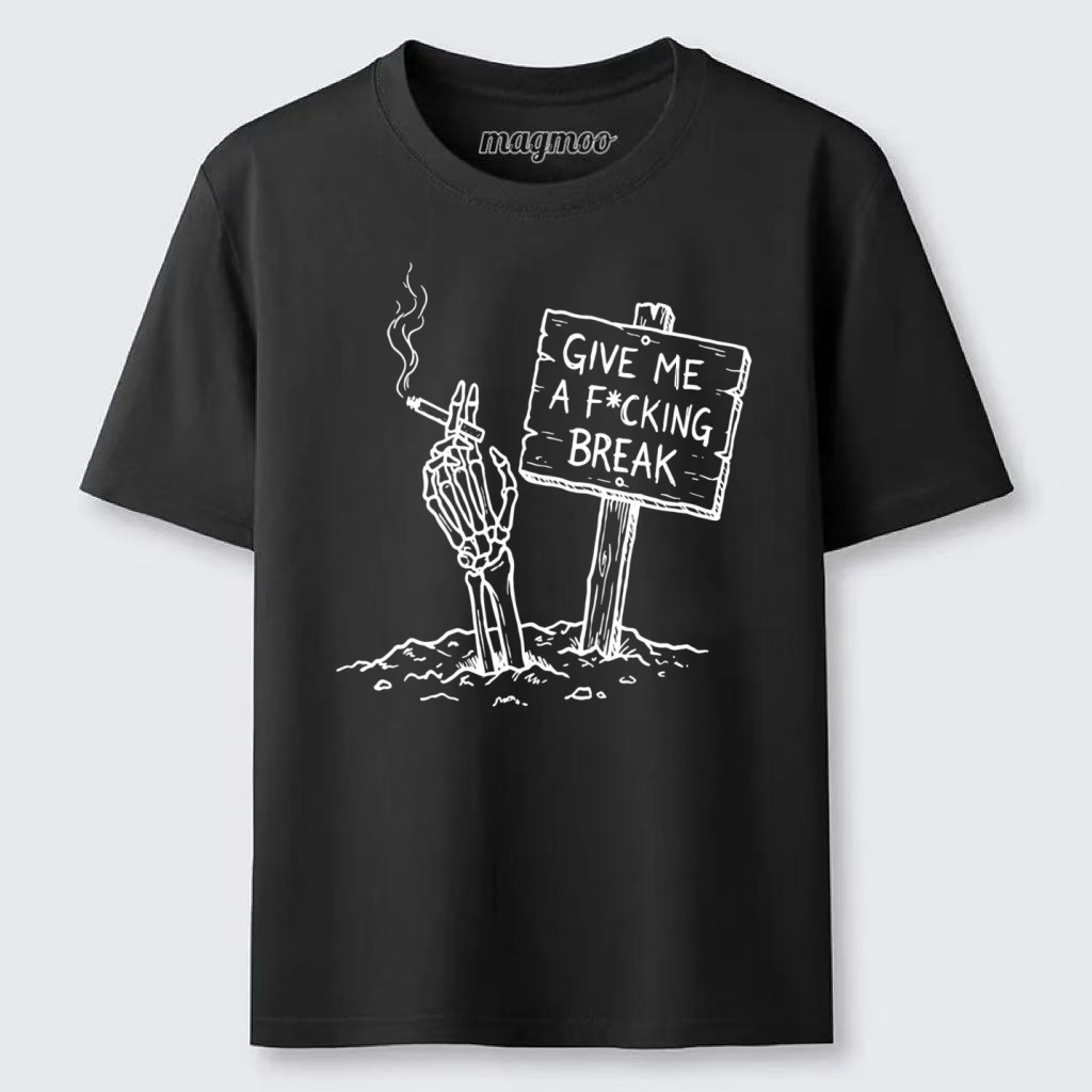 Magmoo Skeleton Stress Mood Classic T-shirt