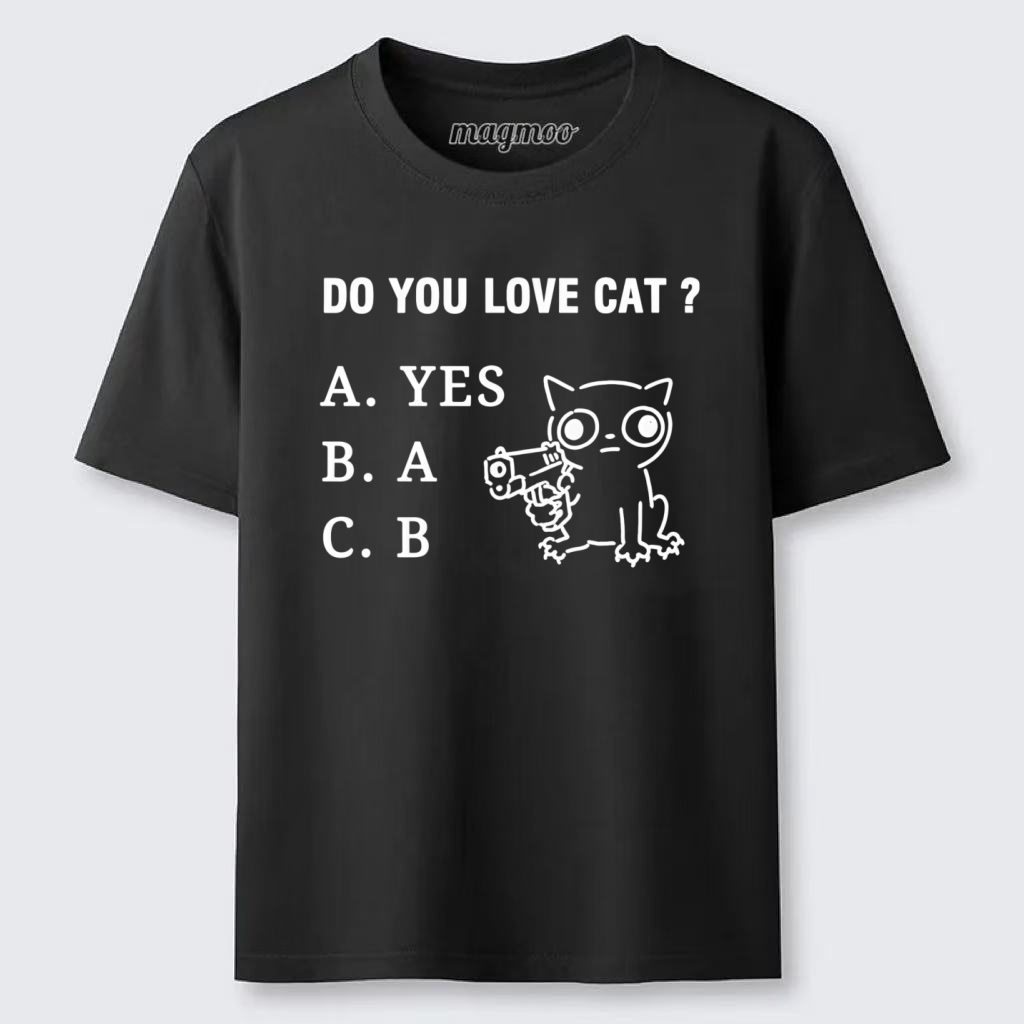 Magmoo Funny Cat Quiz Meme Classic T-shirt