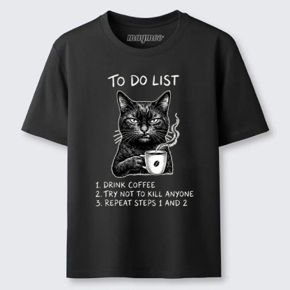 Magmoo Sassy Coffee Cat Classic T-shirt