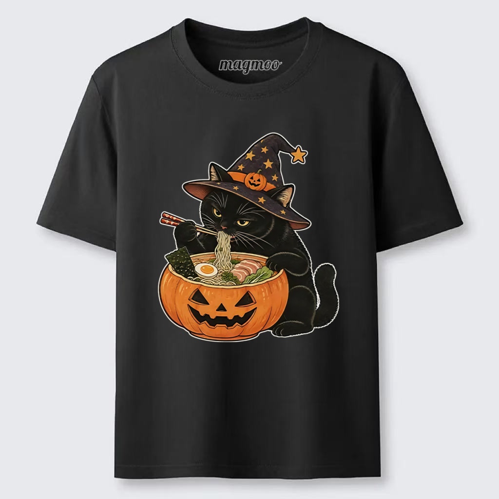 Magmoo Witch Cat Ramen Classic T-shirt