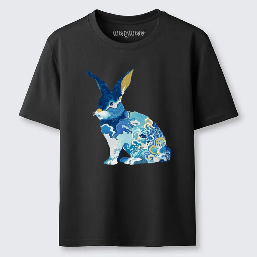 Magmoo Ukiyo-e Rabbit T-shirt