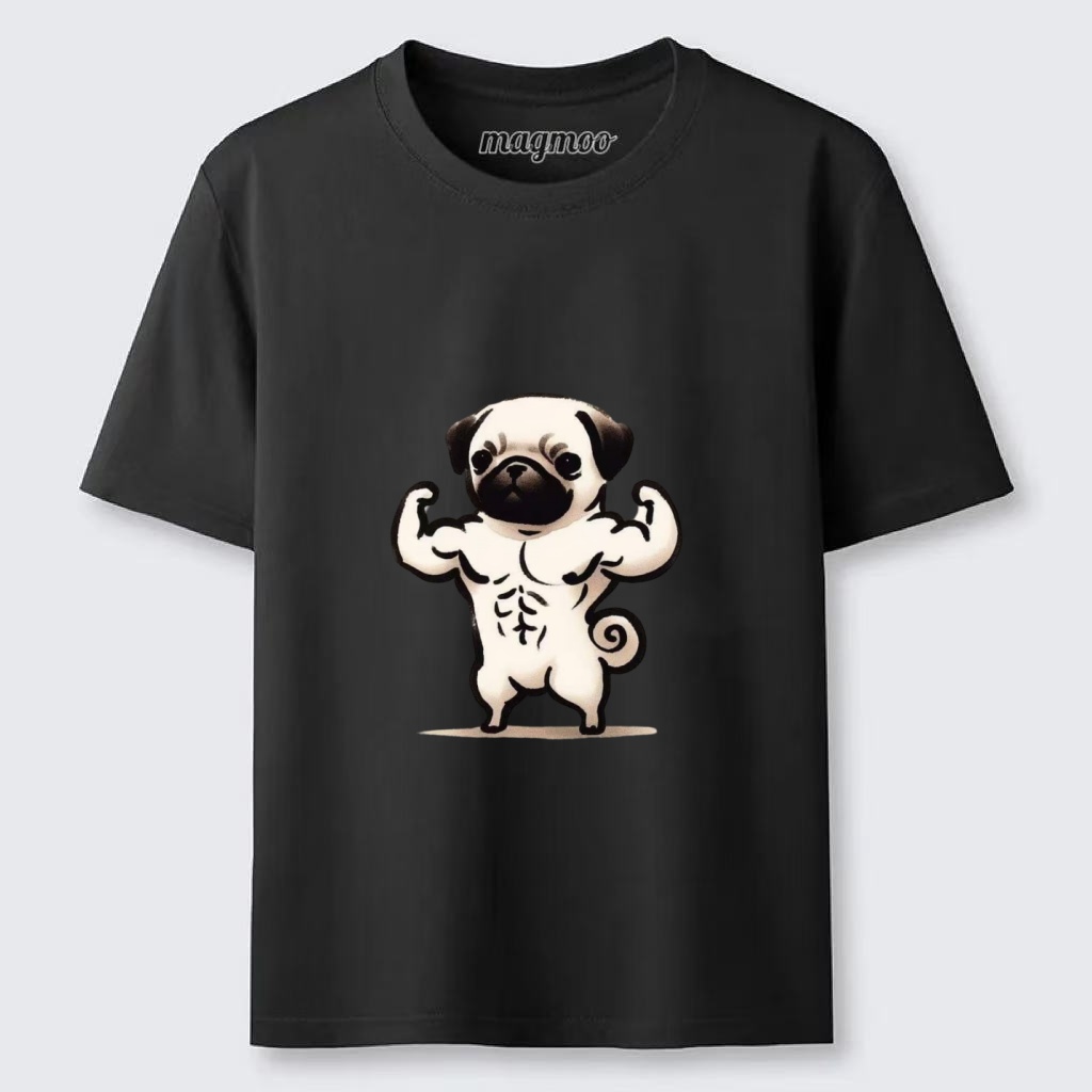Magmoo Buff Pug T-shirt