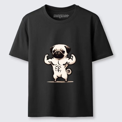 Magmoo Buff Pug T-shirt