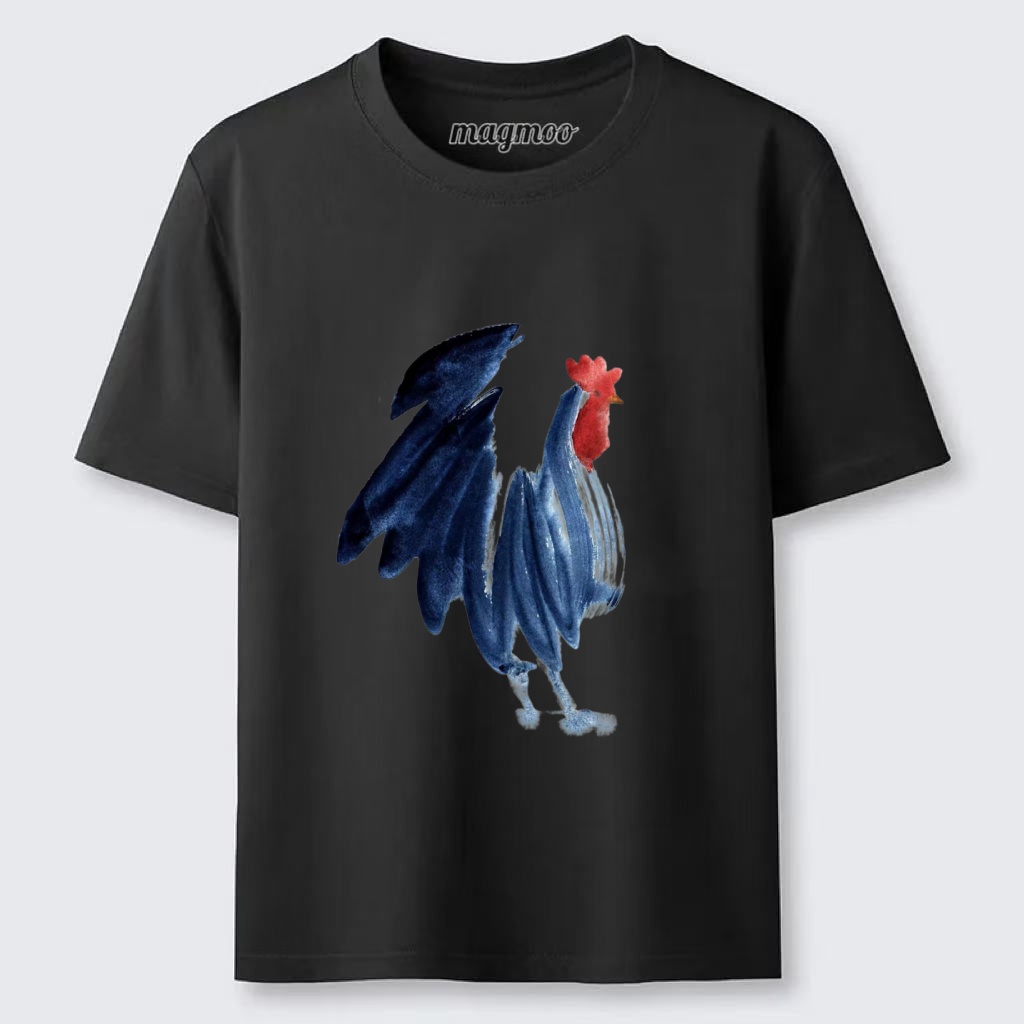 Magmoo Abstract Rooster Art T-shirt