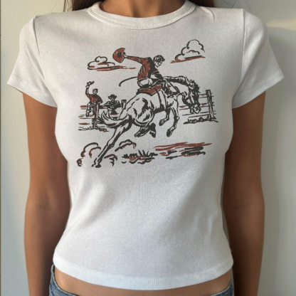 Cowgirl Women's Tee-Magmoo
