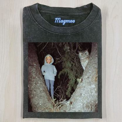 Funny Doll Face Girl Meme Shirt