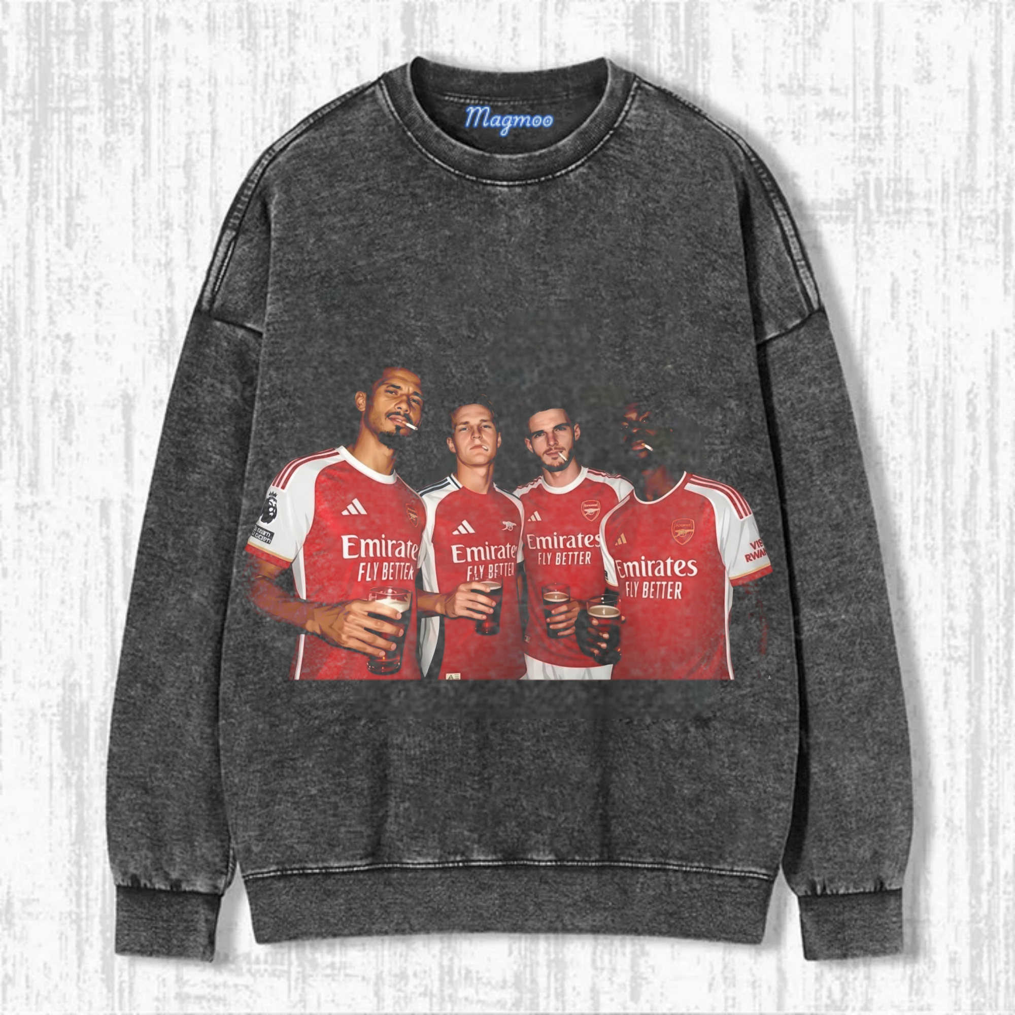 Washed Football Spirit Shirt