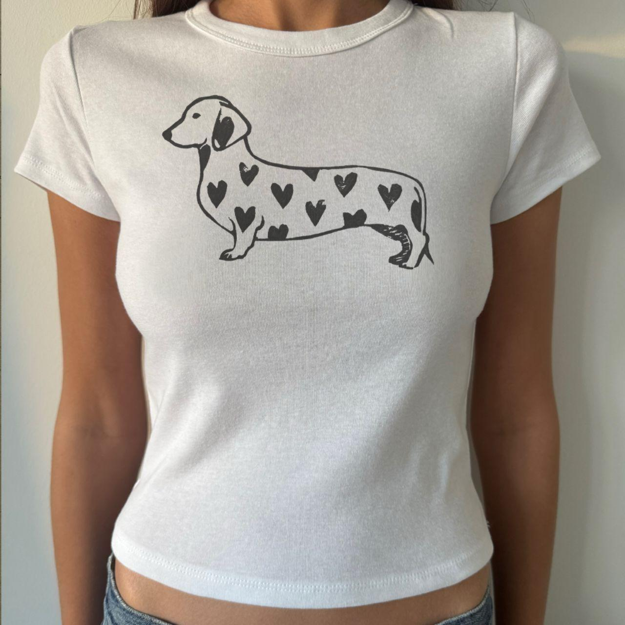 Cute Dalmatian Women's Tee-Magmoo