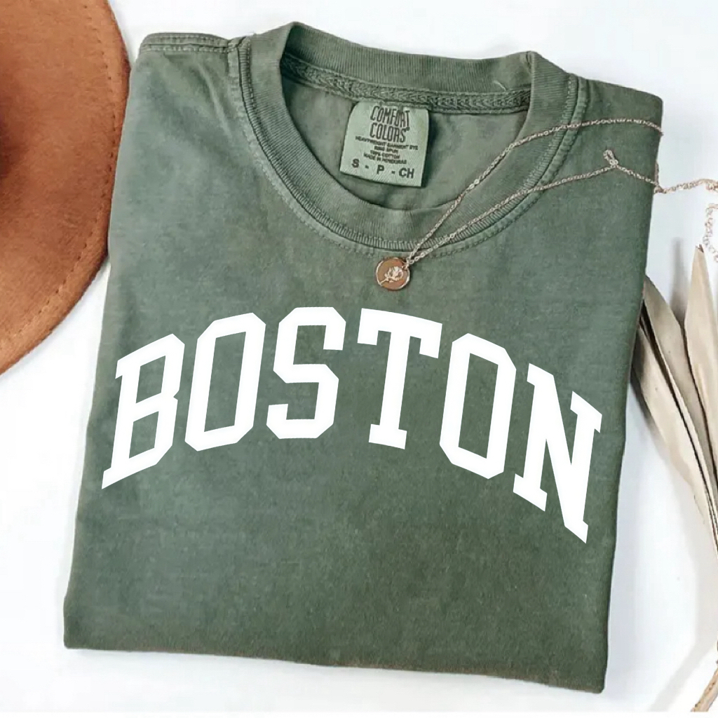 Chic Boston-Trendsetting Inspired T-shirt