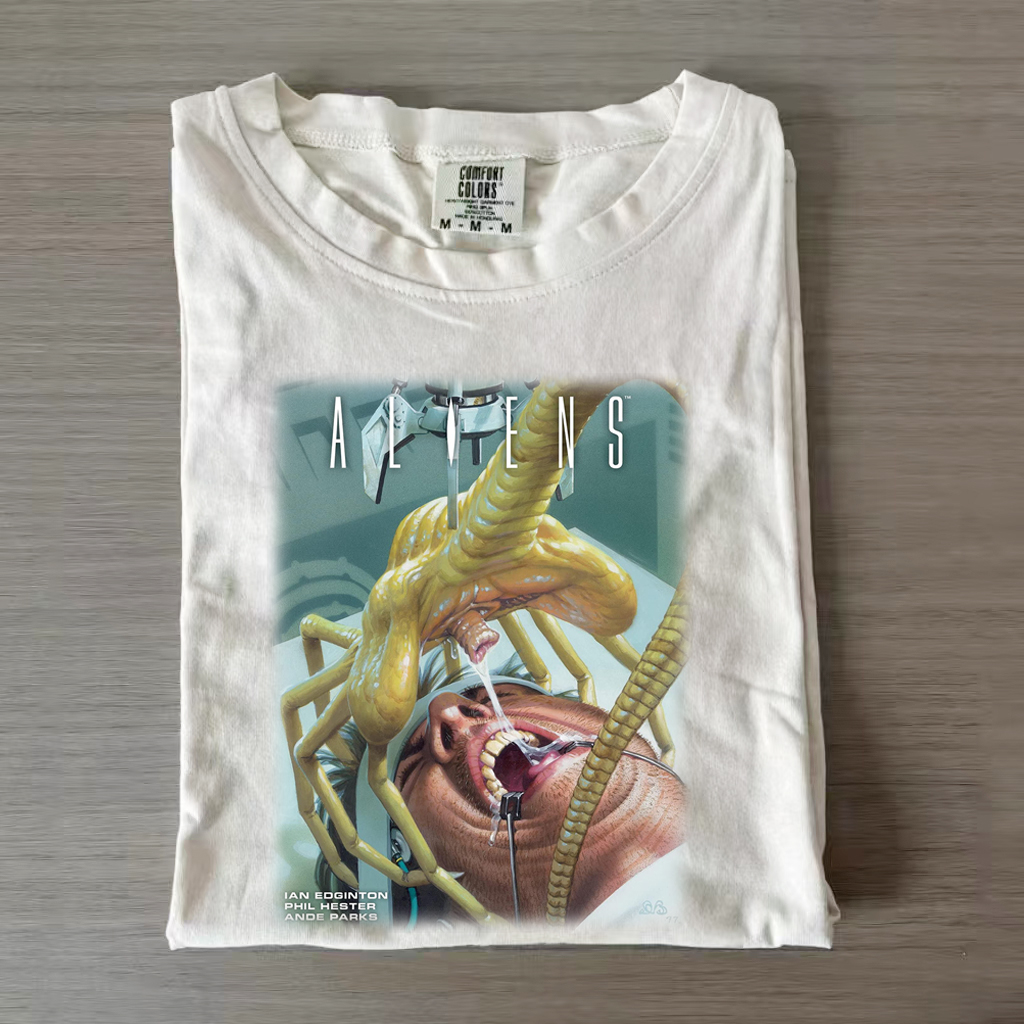 Funny Alien Dentist T-shirt-Magmoo