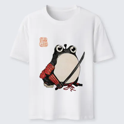 Magmoo Silly Samurai Frog Classic T-Shirt