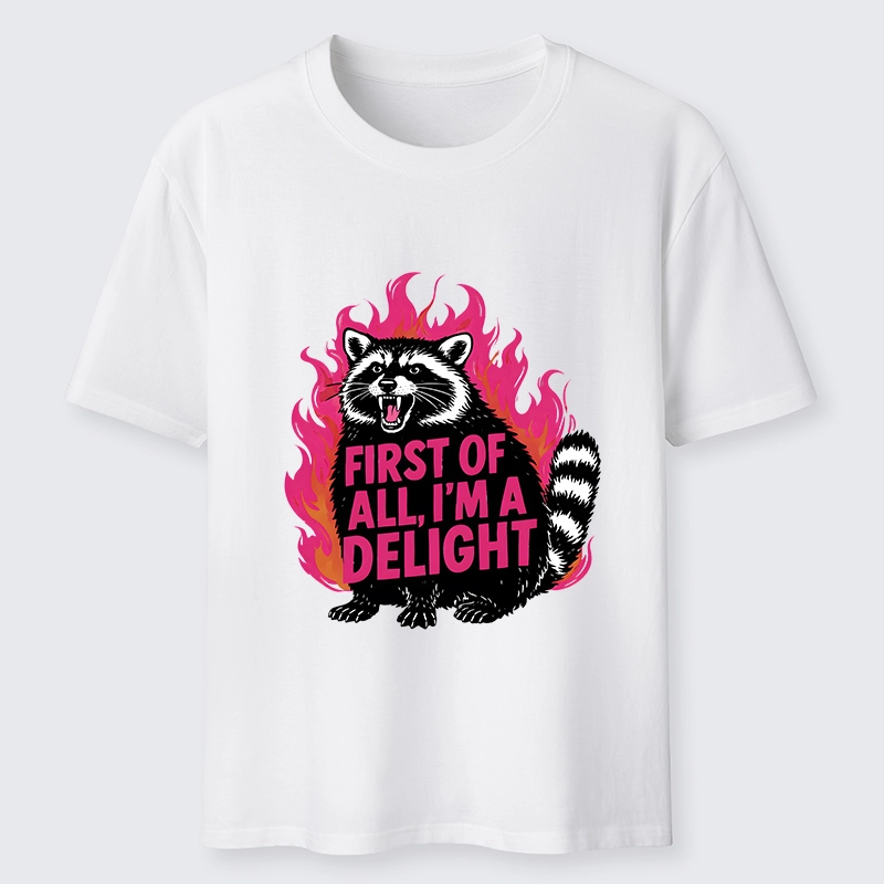 Magmoo Angry Raccoon Funny Classic T-Shirt