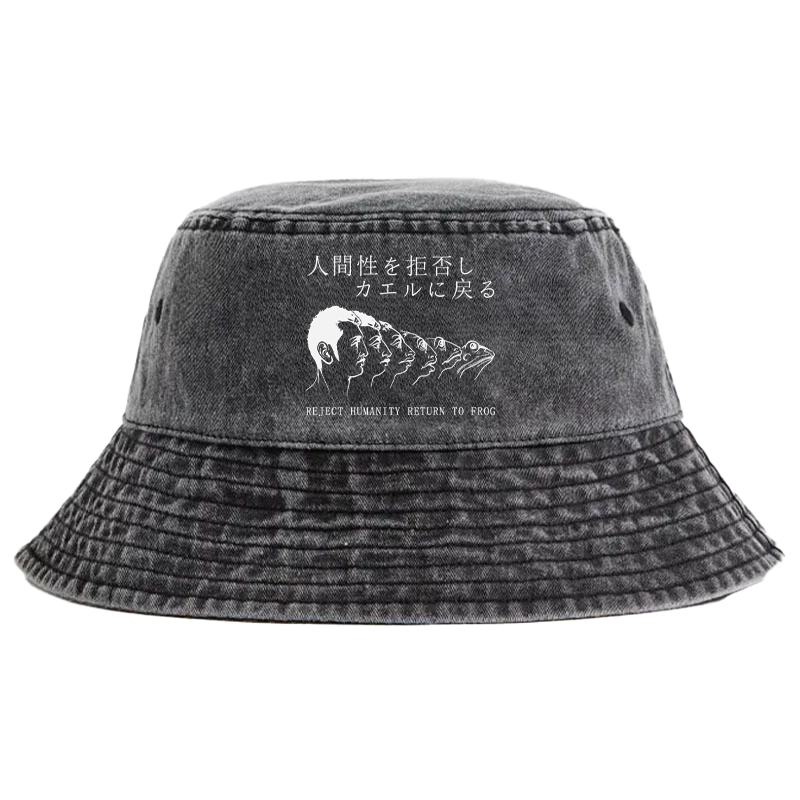 Magmoo Return To Frog Washed Bucket Hat