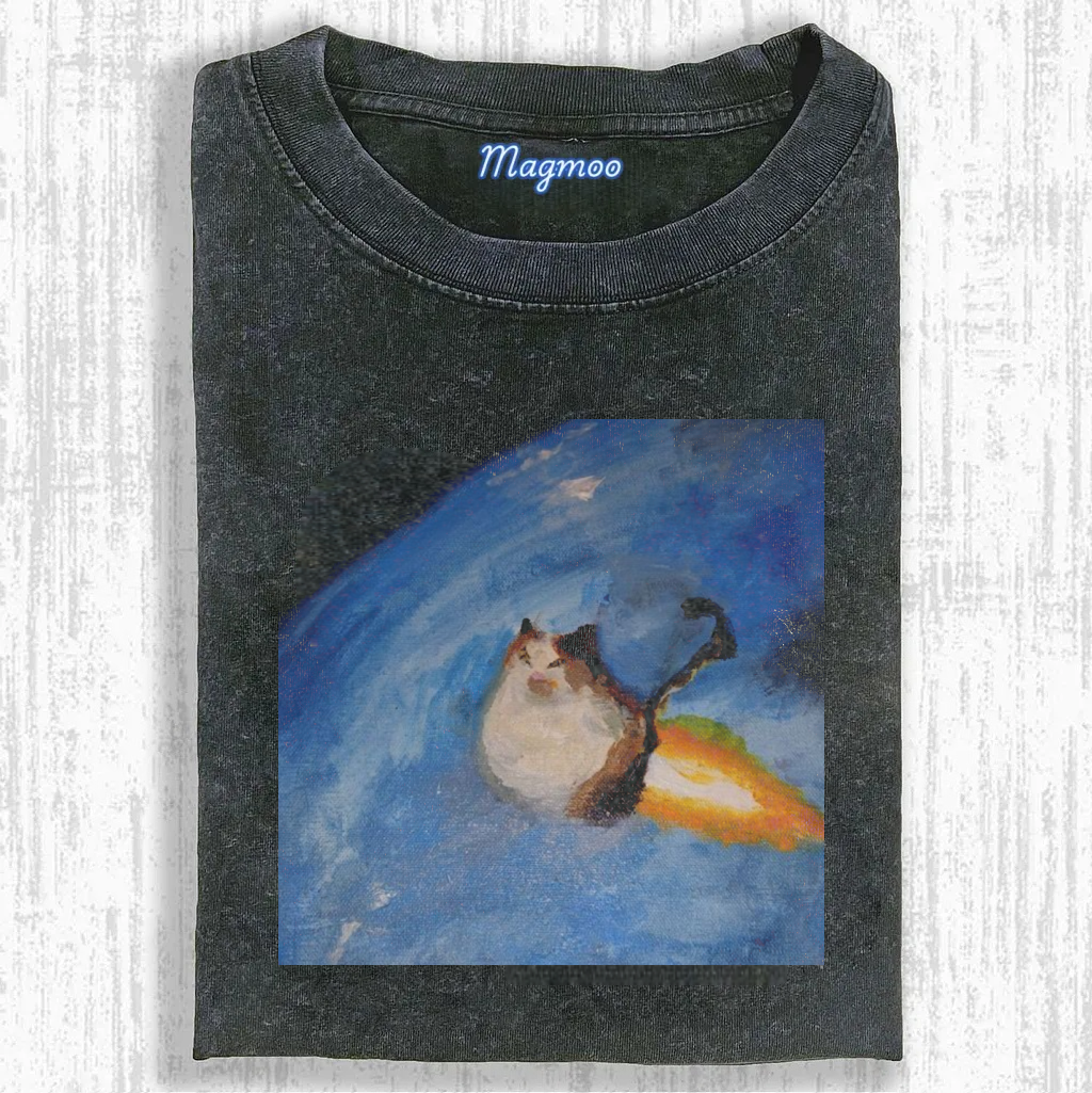 Floating Cat T-Shirt