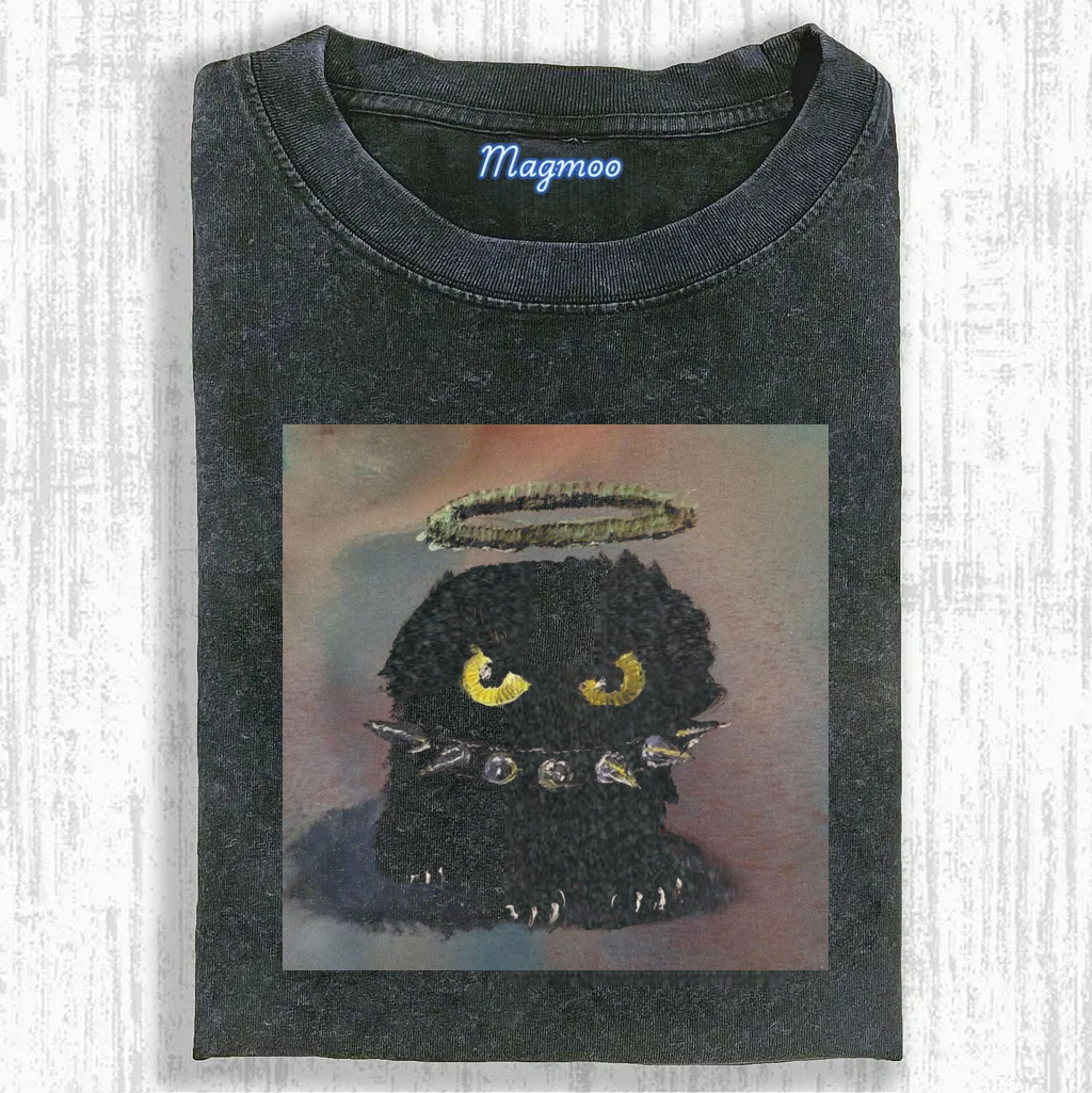 Rebel Angel Cat T-Shirt