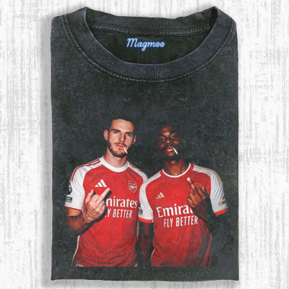 Washed Football Spirit Shirt