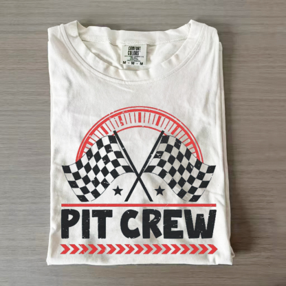 Retro Pit Crew T-shirt-Magmoo