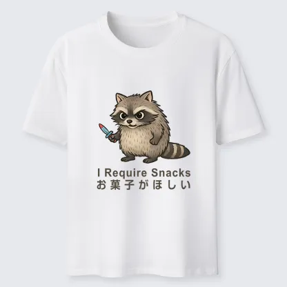 Magmoo Raccoons Need Snacks Funny Classic T-Shirt