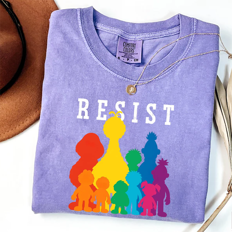 Resist PBS T-shirt-Magmoo