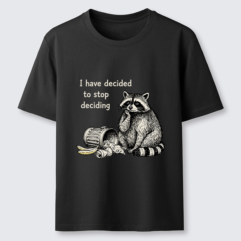 Magmoo Raccoon Stops Making Choices Classic T-Shirt