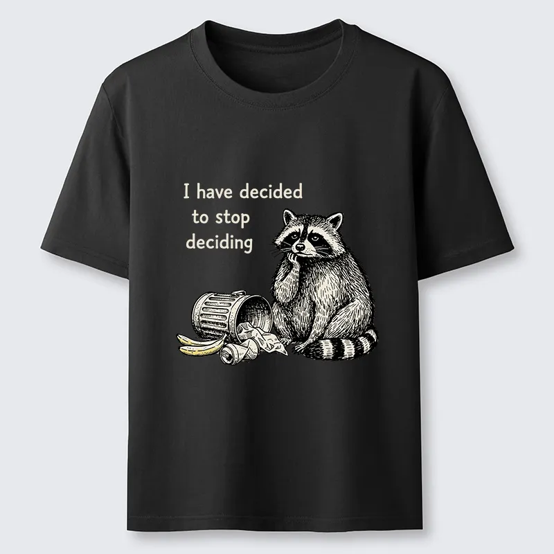 Magmoo Raccoon Stops Making Choices Classic T-Shirt