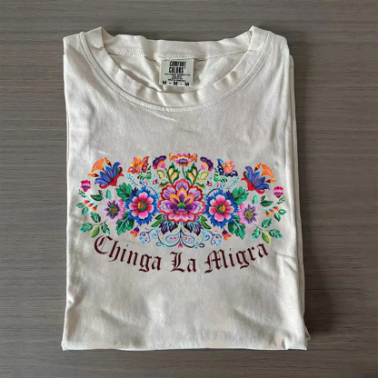 Chinga La Migra T-shirt-Magmoo