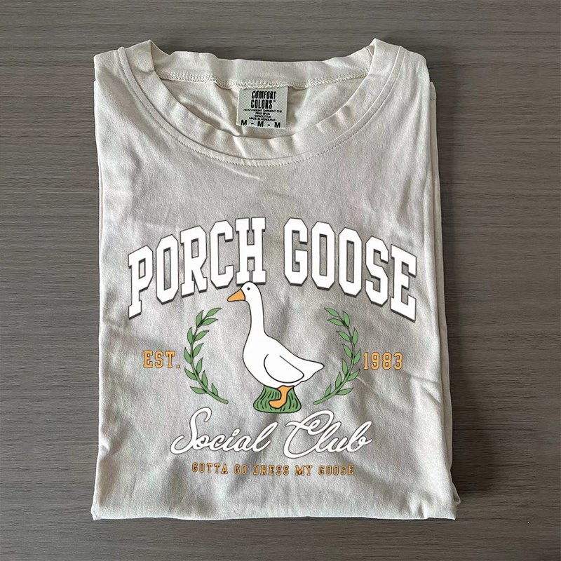 Funny Goose Comfort Colors T-shirt-Magmoo