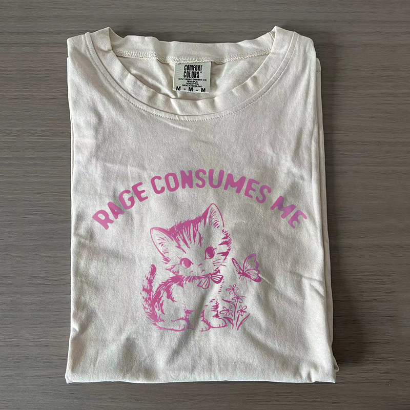 Rage Consumes Me T-shirt-Magmoo