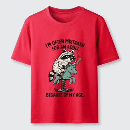 Magmoo funny Raccoon and Horse meme Classic T-Shirt