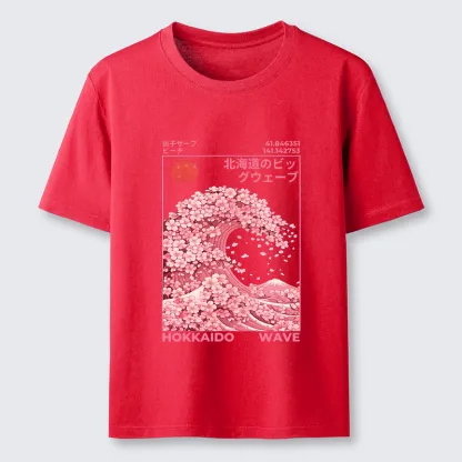 Magmoo Sakura Wave Classic T-Shirt-Magmoo