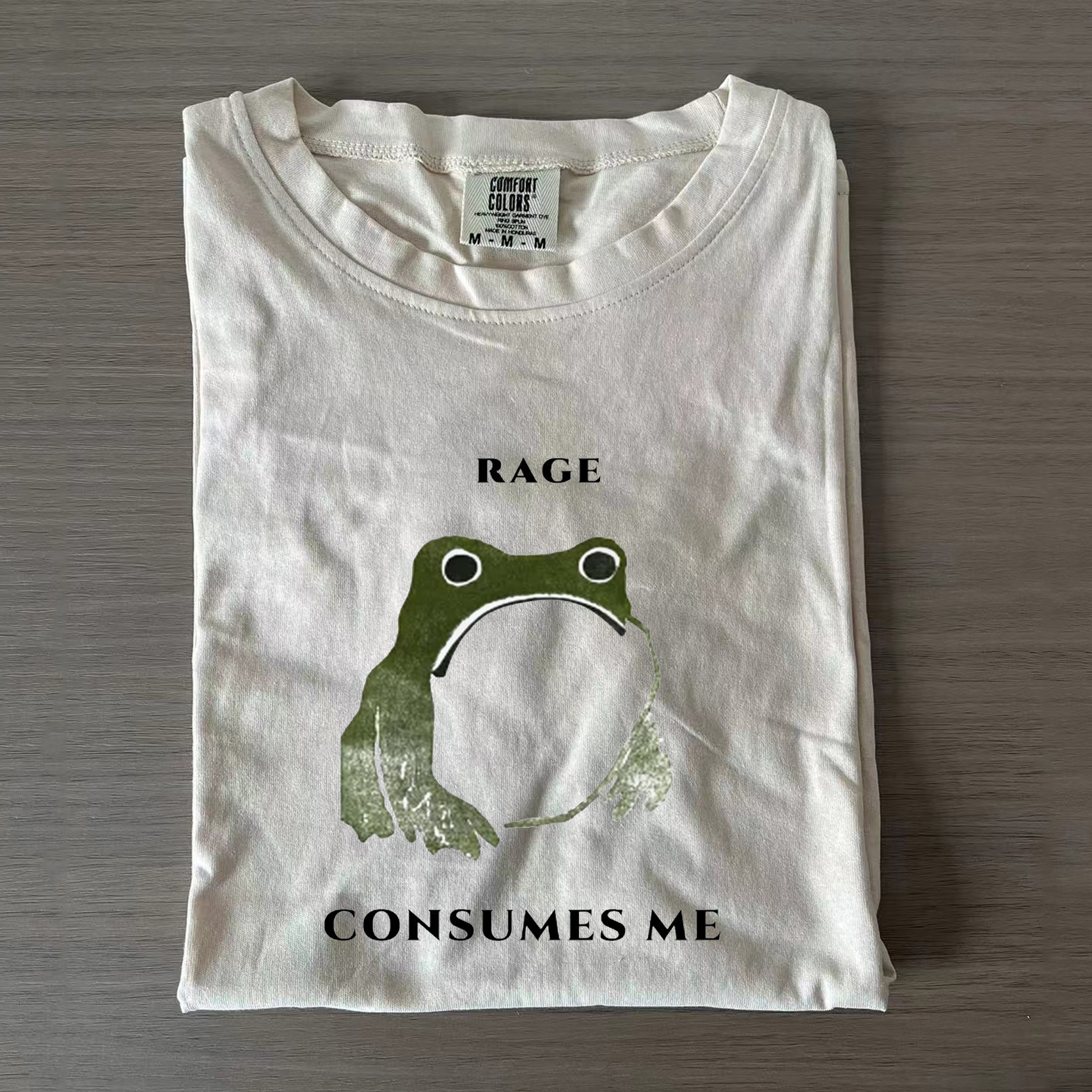 Rage Consumes Me Frog T-Shirt-Magmoo